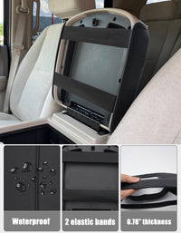 KBH Center Console Armrest Cover for Bucket Seat 2007-2014 Chevy Silverado 1500 2500 3500,2007-2014 Chevy Avalanche & Suburban & Tahoe,2007-2014 GMC Sierra 1500 2500 3500,2007-2014 GMC Yukon