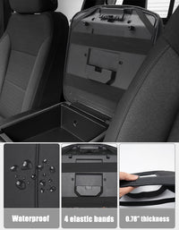KBH Center Console Armrest Cover Pad for Jump Seat 2019-2025 GMC Sierra 1500 2500 3500,2019-2025 Chevy Silverado 1500 2500 3500