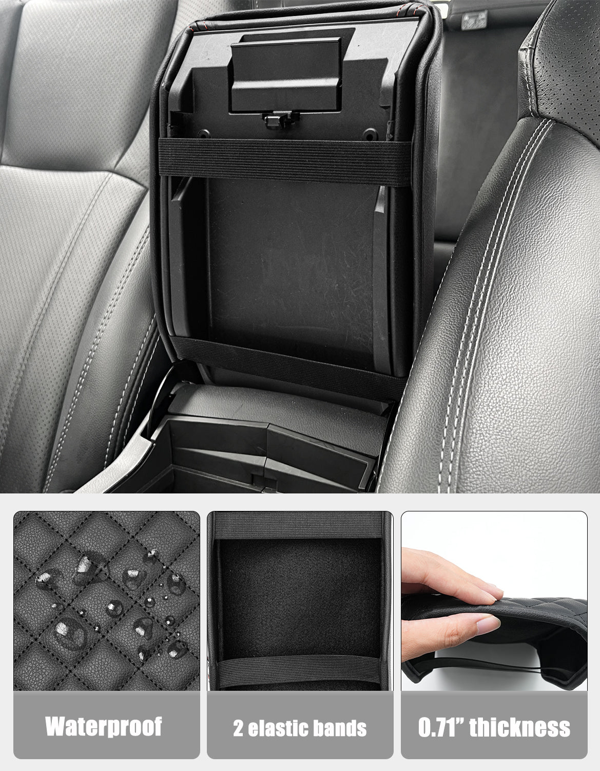 Center Console Armrest Cover for 2019-2025 Subaru Forester