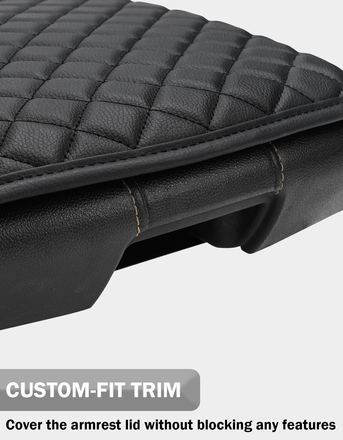 KBH Center Console Armrest Cover for Chevy Traverse 2018-2023