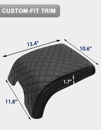 KBH Center Console Armrest Cover Pad for Lincoln Navigator 2007-2014