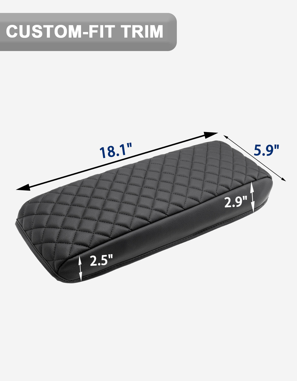 Center Console Armrest Cover for 2010-2017 Chevy Equinox,2010-2017 GMC Terrain