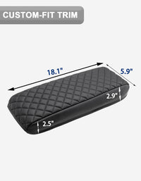 Center Console Armrest Cover for 2010-2017 Chevy Equinox,2010-2017 GMC Terrain