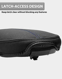 Center Console Armrest Cover Pad for Toyota Rav4 2019-2025 Inner Pocket