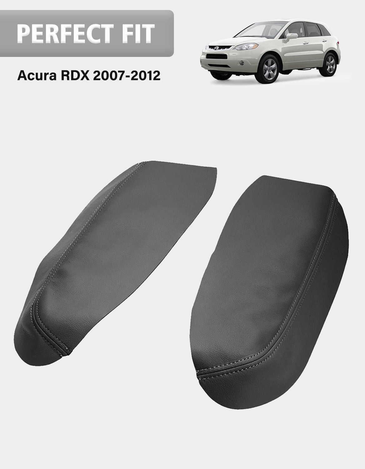 KBH Front Door Panel Armrest Cover for Acura RDX 2007-2012