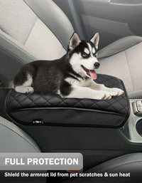 Center Console Armrest Cover for 2017-2021 Hyundai Tucson with Automatic Transmission