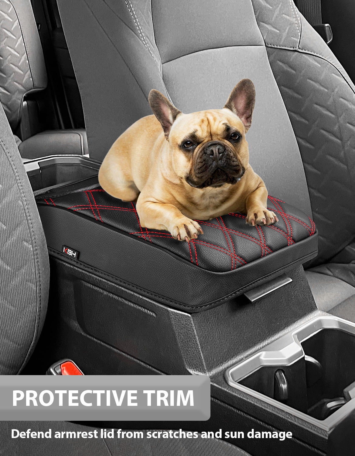 Center Console Armrest Cover Protector for Toyota Tacoma 2024-2026