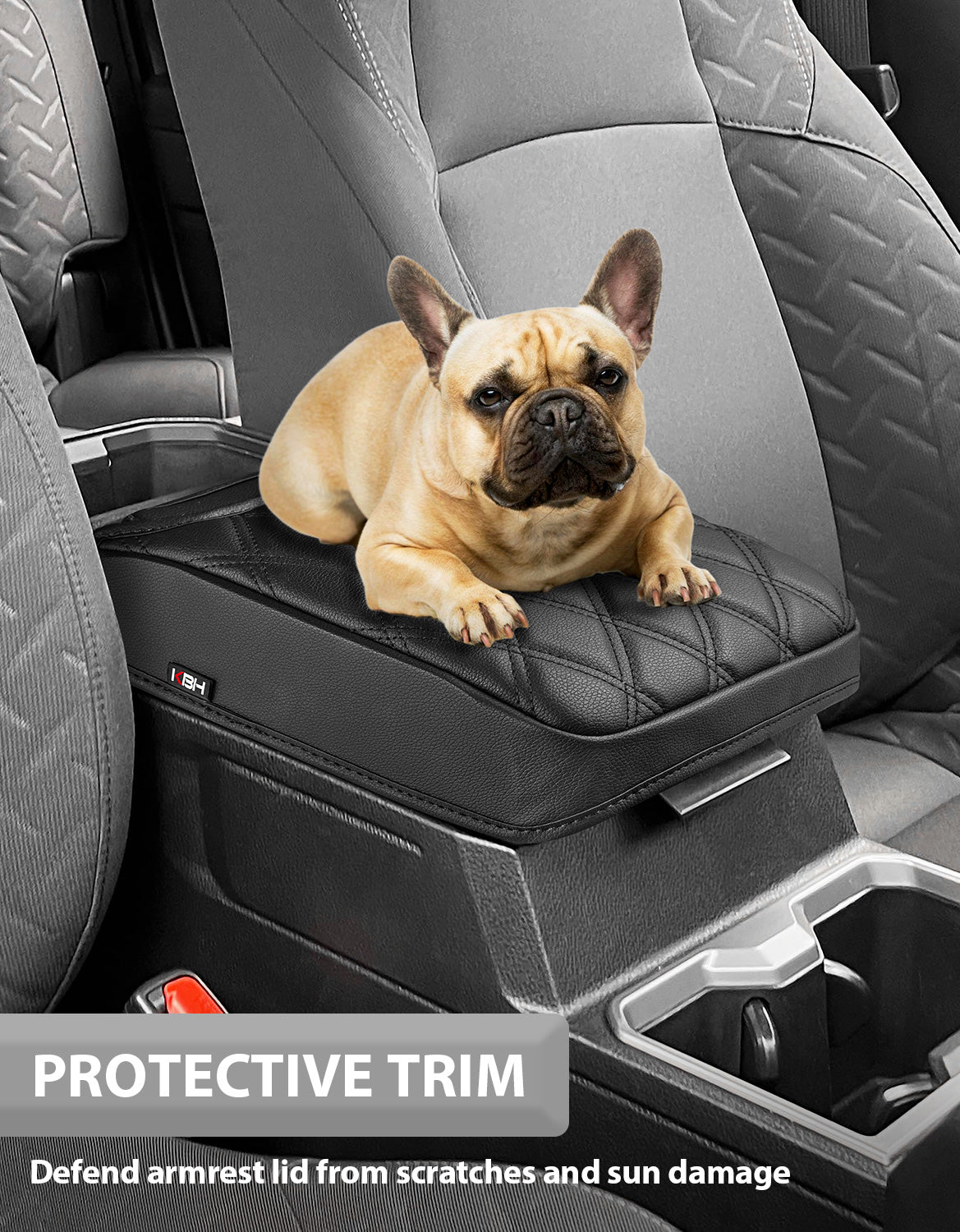 Center Console Armrest Cover Protector for Toyota Tacoma 2024-2026