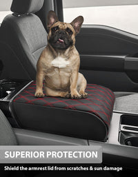 KBH Center Console Armrest Cover Pad for Bucket Seat 2021-2025 Ford F-150