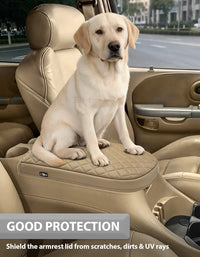 Center Console Armrest Cover Pad for Bucket Seat 2001-2003 F150 Crew Cab Lariat / XLT / King Ranch