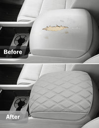 Center Console Armrest Cover Cushion Pad Protector for Honda Pilot 2009-2015