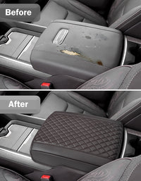 Center Console Armrest Cover Pad Cushion Protector for Bucket Seat 2019-2026 Dodge Ram 1500 2500 3500