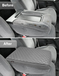 Center Console Armrest Cover for Jump Seat 1999-2007 Chevy Silverado 1500 2500 3500,1999-2007 GMC Sierra 1500 2500 3500,2002-2006 Avalanche & Suburban & Tahoe