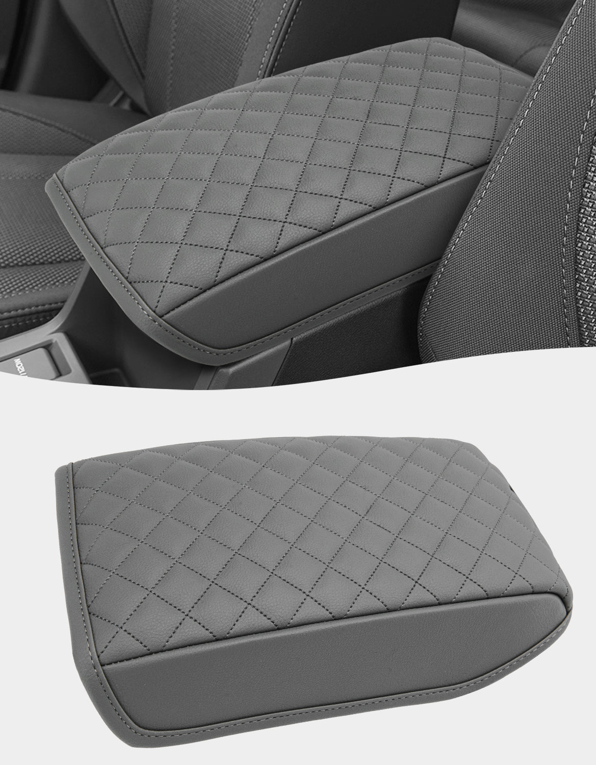 KBH Center Console Armrest Cover Cushion Pad for 2024-2025 Subaru Impreza & Crosstrek