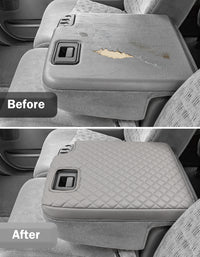 KBH Center Console Armrest Cover Pad for Jump Seat 1999-2001 Ford F250 F350 F450 Super Duty