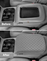 Center Console Armrest Cover for Bucket Seat 2003-2006 Chevy Silverado 1500 2500 3500,2003-2006 Chevy Tahoe/Suburban/Avalanche, 2003-2006 GMC Sierra 1500 2500 3500,2003-2006 GMC Yukon