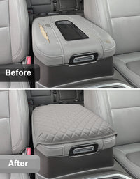 KBH Center Console Armrest Cover Pad for Bucket Seat 2019-2026 Chevy Silverado 1500 2500 3500,2019-2026 GMC Sierra 1500 2500 3500,2021-2026 Tahoe/Suburban/Yukon