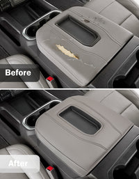 KBH Center Console Cushion Cover for Bucket Seat 2019-2025 GMC Sierra 1500 2500 3500,2019-2025 Chevy Silverado 1500 2500 3500, 2021-2025 Tahoe/Suburban/Yukon