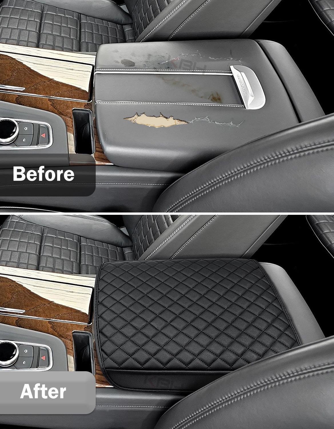 Center Console Armrest Cover for Cadillac Escalade 2021-2026