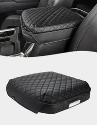 KBH Center Console Armrest Cover Pad for Bucket Seat 2019-2025 Chevy Silverado 1500 2500 3500 & GMC Sierra 1500 2500 3500,2021-2025 Tahoe/Suburban/Yukon