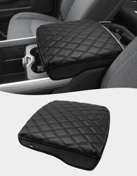 KBH Center Console Armrest Cover Pad Cushion Protector for Bucket Seat 2019-2025 Dodge Ram 1500 2500 3500