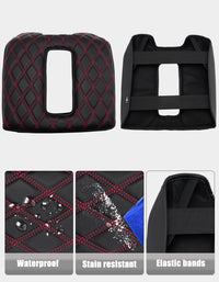KBH Center Console Armrest Cover Pad for Bucket Seat 2014-2018 Chevy Silverado 1500 2500 3500 & GMC Sierra 1500 2500 3500,2015-2020 Tahoe/Yukon/Suburban