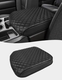 KBH Center Console Armrest Cover Pad For Jump Seat 2019-2025 Chevy Silverado 1500 2500 3500 & GMC Sierra 1500 2500 3500