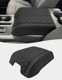 KBH Center Console Armrest Cover Pad for Bucket Seat 2015-2020 Ford F150, 2017-2022 F250 F350 F450 F550 Super Duty, 2018-2024 Ford Expedition