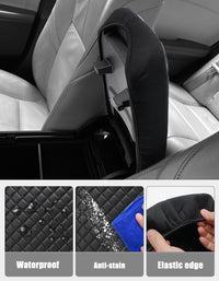 KBH Black Center Console Cover for Toyota Avalon 2013-2018