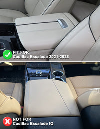 KBH Center Console Armrest Cover for Cadillac Escalade 2021-2026