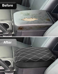 Center Console Armrest Cover Cushion Protector for Toyota Tacoma 2016-2023