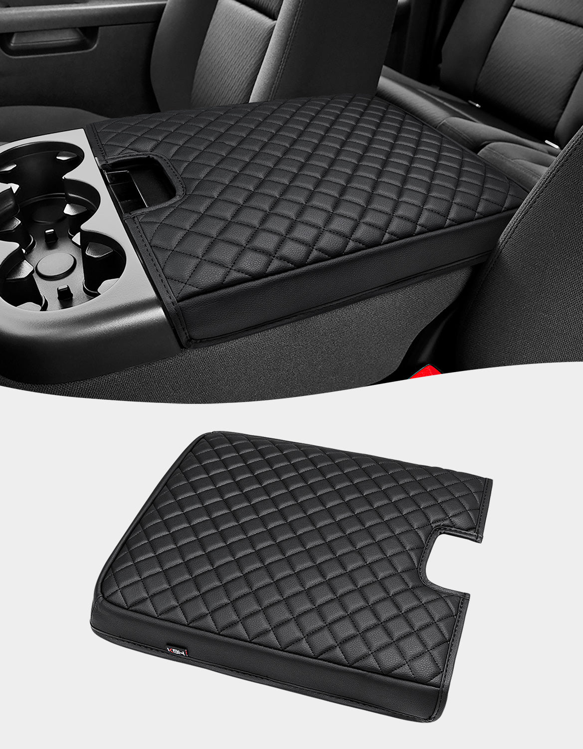 Center Console Armrest Cover for Jump Seat 2007-2013 Chevy Silverado 1500 2500 3500,2007-2013 Chevy Tahoe & Suburban,2007-2013 GMC Sierra 1500 2500 3500,2007-2013 GMC Yukon