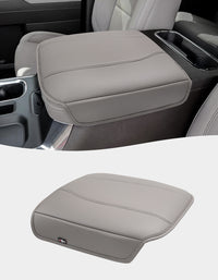 KBH Center Console Cushion Cover for  Bucket Seat 2019-2025 GMC Sierra 1500 2500 3500,2019-2025 Chevy Silverado 1500 2500 3500, 2021-2025 Tahoe/Suburban/Yukon