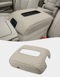 Center Console Armrest Cover Pad for Bucket Seat 2014-2018 Chevy Silverado 1500 2500 3500,2014-2018 GMC Sierra 1500 2500 3500,2015-2020 Tahoe/Yukon/Suburban
