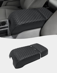 KBH Center Console Armrest Cover Cushion Pad Protector for 2015-2020 Ford F150, 2017-2022 F250/F350/F450, 2018-2023 Expedition