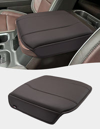 KBH Center Console Cushion Cover for  Bucket Seat 2019-2025 GMC Sierra 1500 2500 3500,2019-2025 Chevy Silverado 1500 2500 3500, 2021-2025 Tahoe/Suburban/Yukon