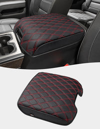 Center Console Armrest Cover for Bucket Seat 2014-2018 Chevy Silverado 1500/2500/3500,2014-2018 GMC Sierra 1500/2500/3500,2015-2020 Tahoe/Yukon/Suburban