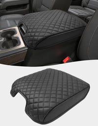 KBH Center Console Armrest Cover for 2014-2018 Chevy Silverado & GMC Sierra,2015-2020 Tahoe/Yukon/Suburban