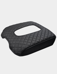 KBH Black Center Console Armrest Cover Pad Cushion Protector for Cadillac Escalade 2015-2020