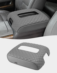 Center Console Armrest Cover Pad for Bucket Seat 2014-2018 Chevy Silverado 1500 2500 3500,2014-2018 GMC Sierra 1500 2500 3500,2015-2020 Tahoe/Yukon/Suburban