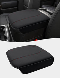 KBH Center Console Cushion Cover for  Bucket Seat 2019-2025 GMC Sierra 1500 2500 3500,2019-2025 Chevy Silverado 1500 2500 3500, 2021-2025 Tahoe/Suburban/Yukon
