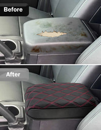 KBH Center Console Armrest Cover Cushion Protector for Toyota Tacoma 2016-2023
