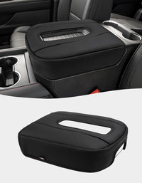 Power Sliding Console Armrest Cover for Bucket Seat 2021-2026 Chevy Tahoe Suburban,2021-2025 GMC Yukon Wireless charging port