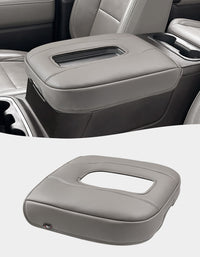 Thick Version Center Console Cushion Cover for Bucket Seat 2019-2026 GMC Sierra 1500 2500 3500,2019-2026 Chevy Silverado 1500 2500 3500, 2021-2026 Tahoe/Suburban/Yukon