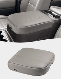 Thick Version Center Console Cushion Cover for  Bucket Seat 2019-2026 GMC Sierra 1500 2500 3500,2019-2026 Chevy Silverado 1500 2500 3500, 2021-2026 Tahoe/Suburban/Yukon