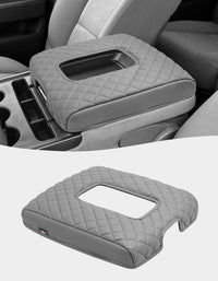 KBH Center Console Armrest Cover for Jump Seat 2014-2018 Chevy Silverado 1500 2500 3500,2014-2018 GMC Sierra 1500 2500 3500