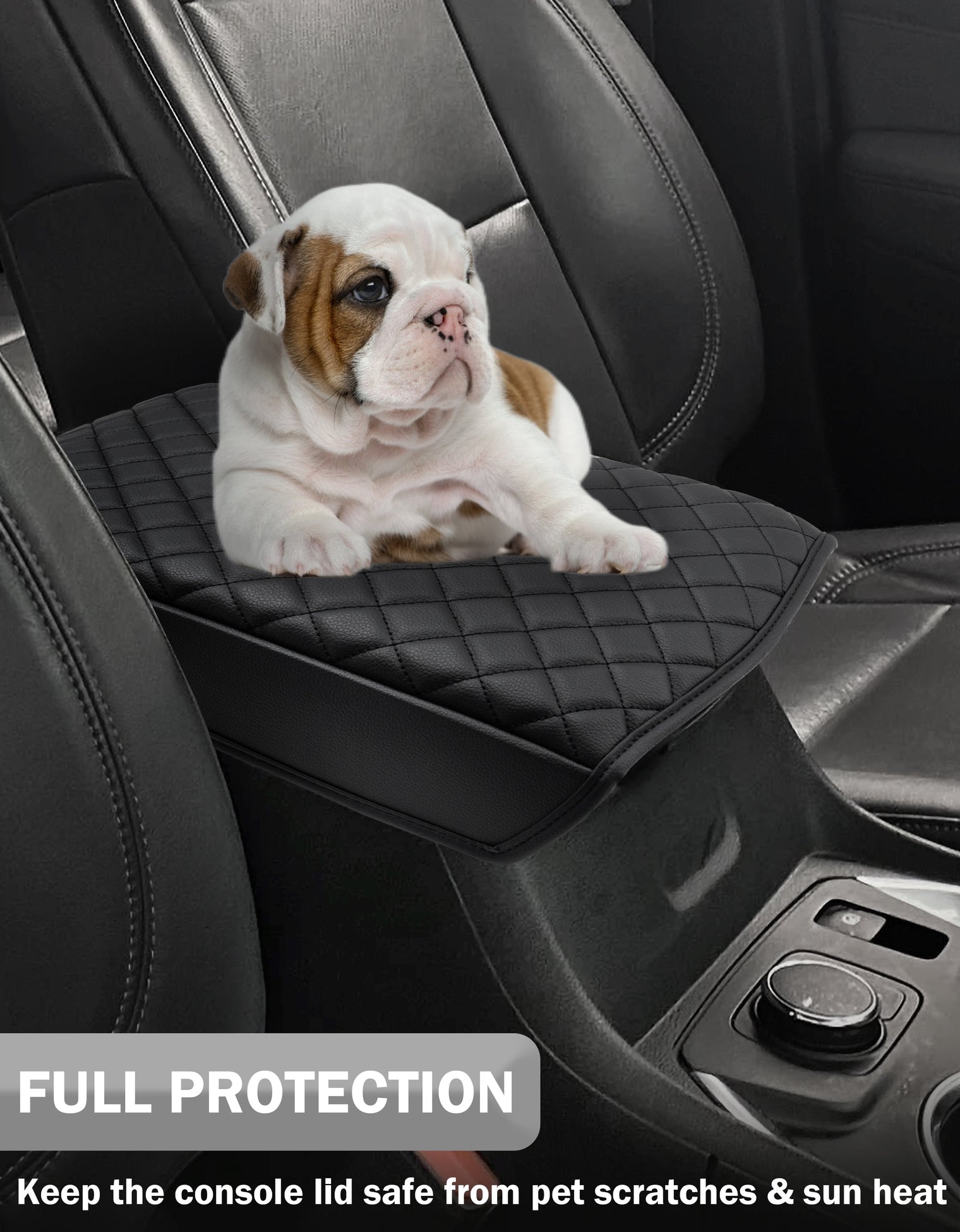 KBH Center Console Armrest Cover for Chevy Traverse 2018-2023