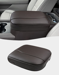 Thick Version Center Console Cushion Cover for  Bucket Seat 2019-2026 GMC Sierra 1500 2500 3500,2019-2026 Chevy Silverado 1500 2500 3500, 2021-2026 Tahoe/Suburban/Yukon