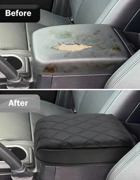KBH Center Console Armrest Cover Cushion Protector for Toyota Tacoma 2016-2023