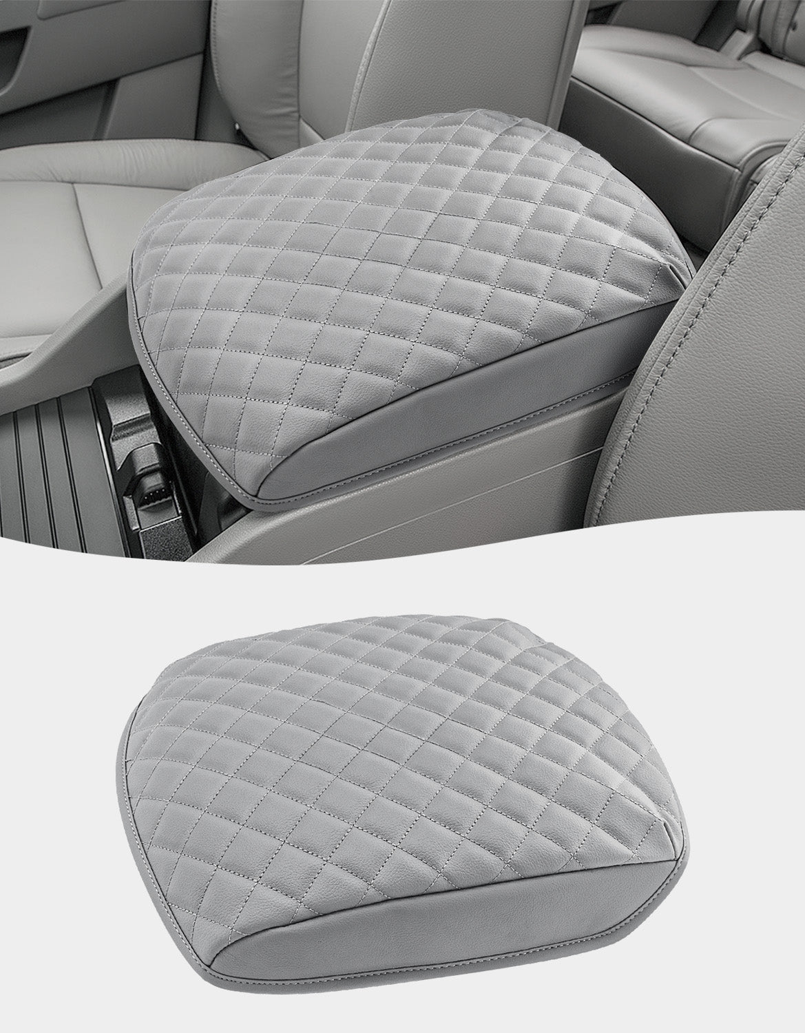 KBH Center Console Armrest Cover Cushion Pad Protector for Honda Pilot 2009-2015